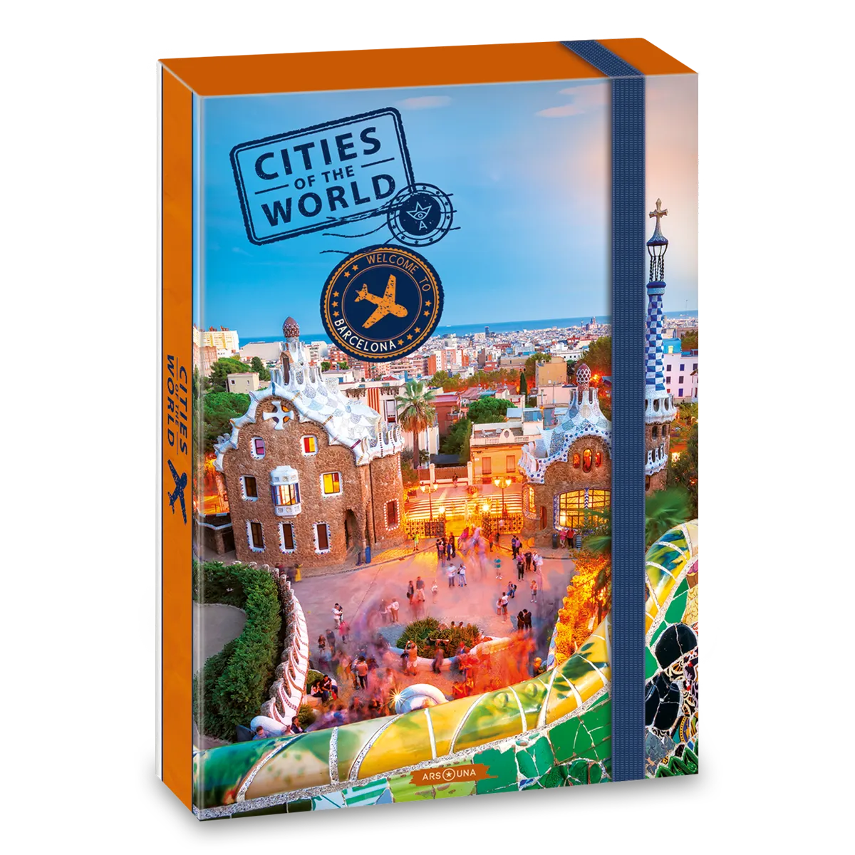 Ars Una Cities-Barcelona A/4 füzetbox