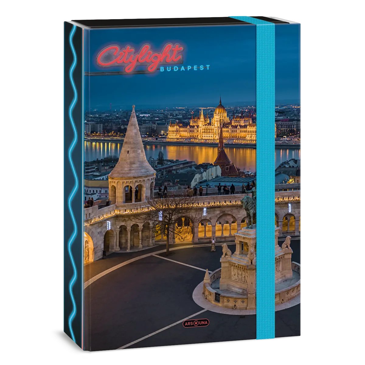 Ars Una City light-Budapest A/4 füzetbox