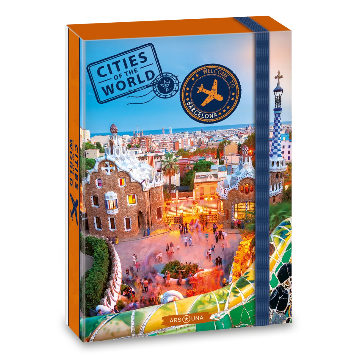 Ars Una Cities-Barcelona A/5 füzetbox