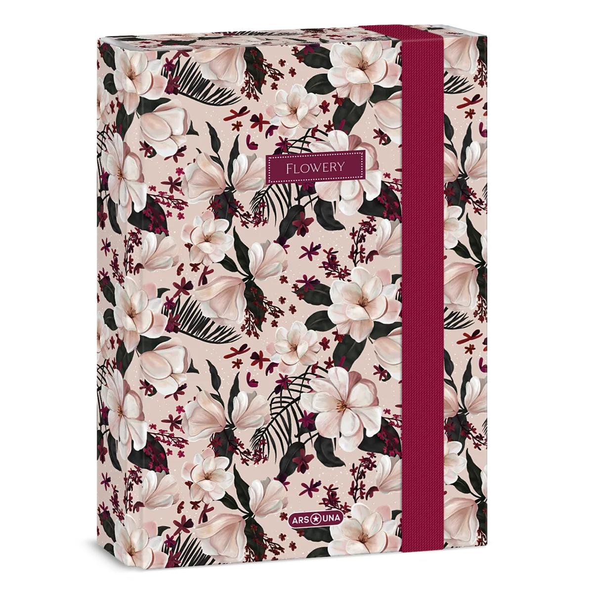 Ars Una Flowery pink A/5 füzetbox