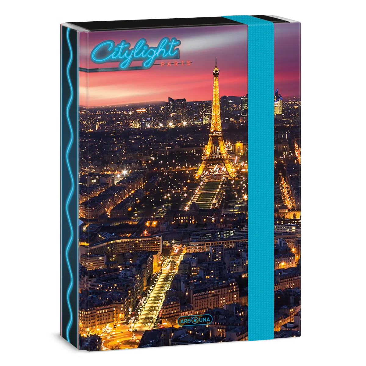 Ars Una City light-Paris A/5 füzetbox