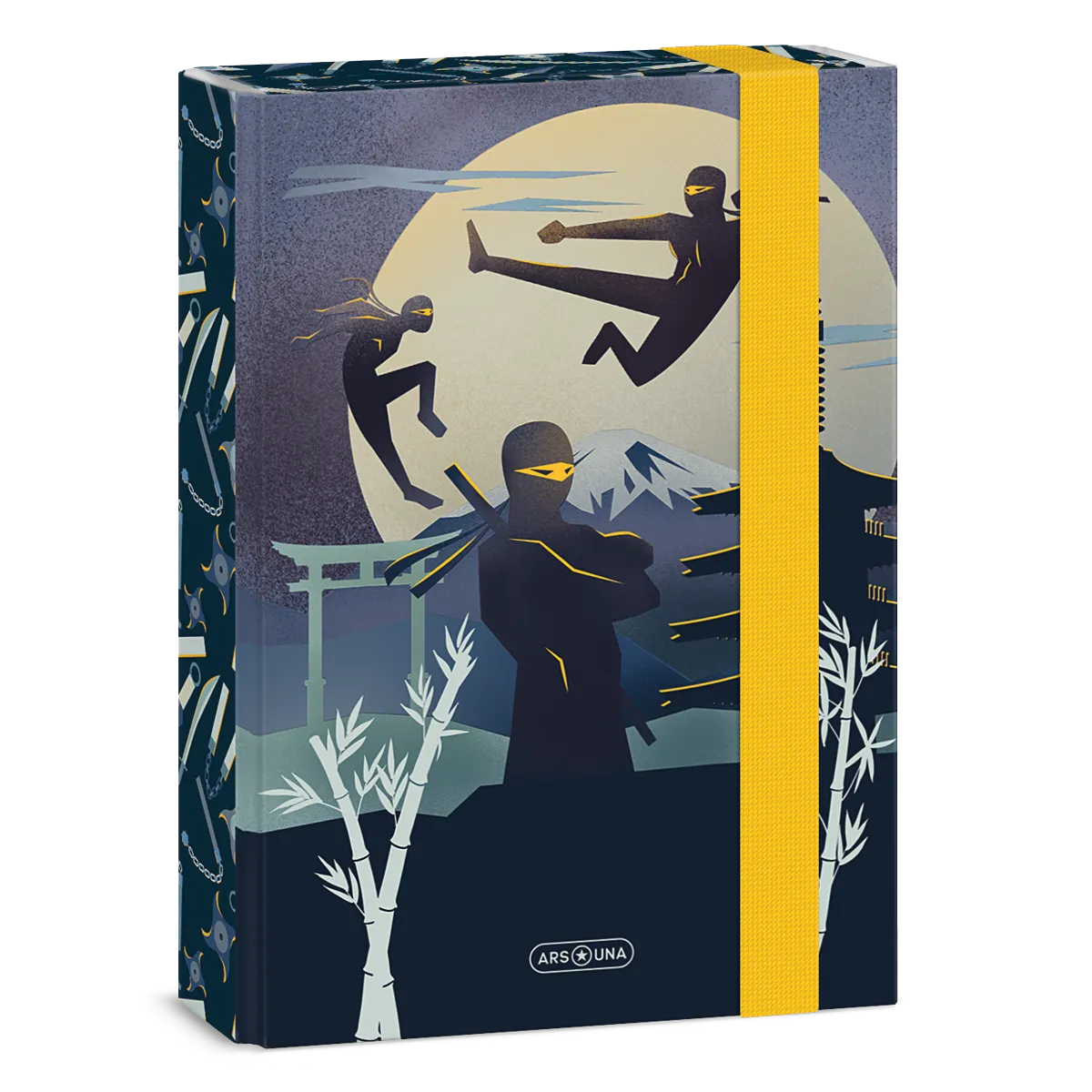 Ars Una Ninjas in the dark A/5 füzetbox