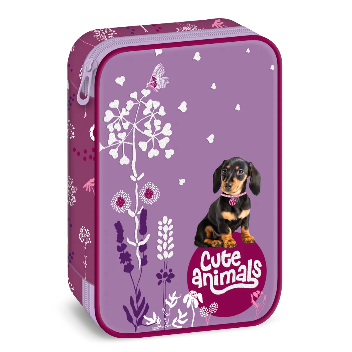 Ars Una Cute Animals-puppy többszintes tolltartó