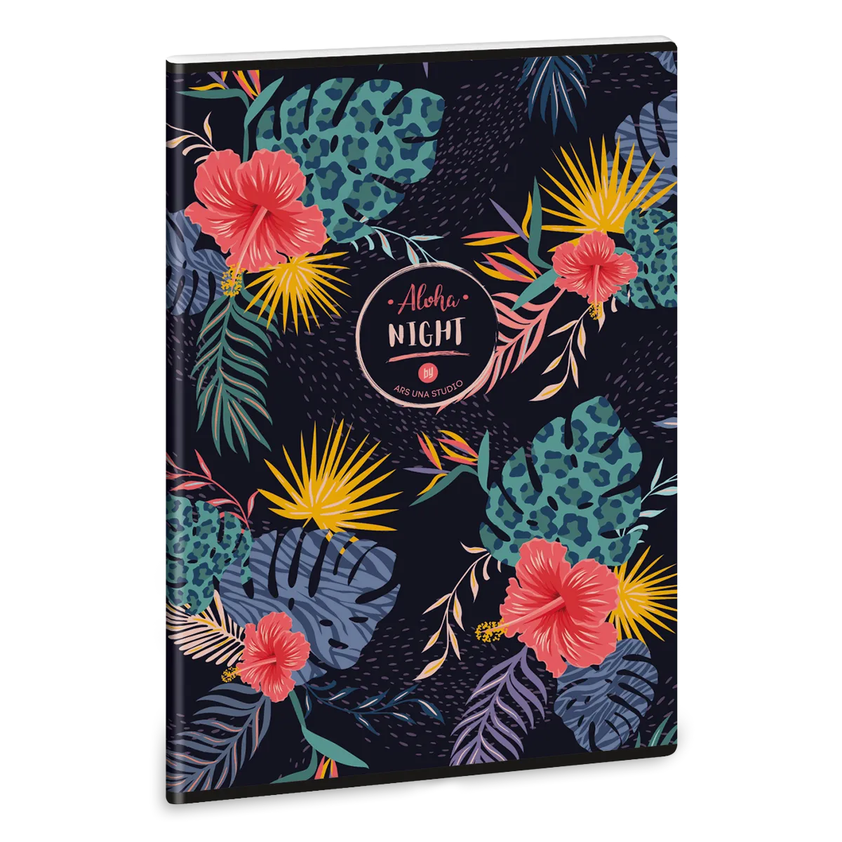 Ars Una Aloha Night A/4 extra kapcsos füzet-ponthálós