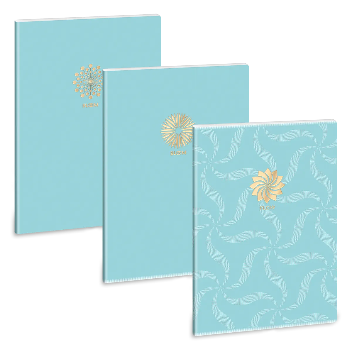 Ars Una Soft Touch Turquoise Spring A/4 extra kapcsos füzet-ponthálós