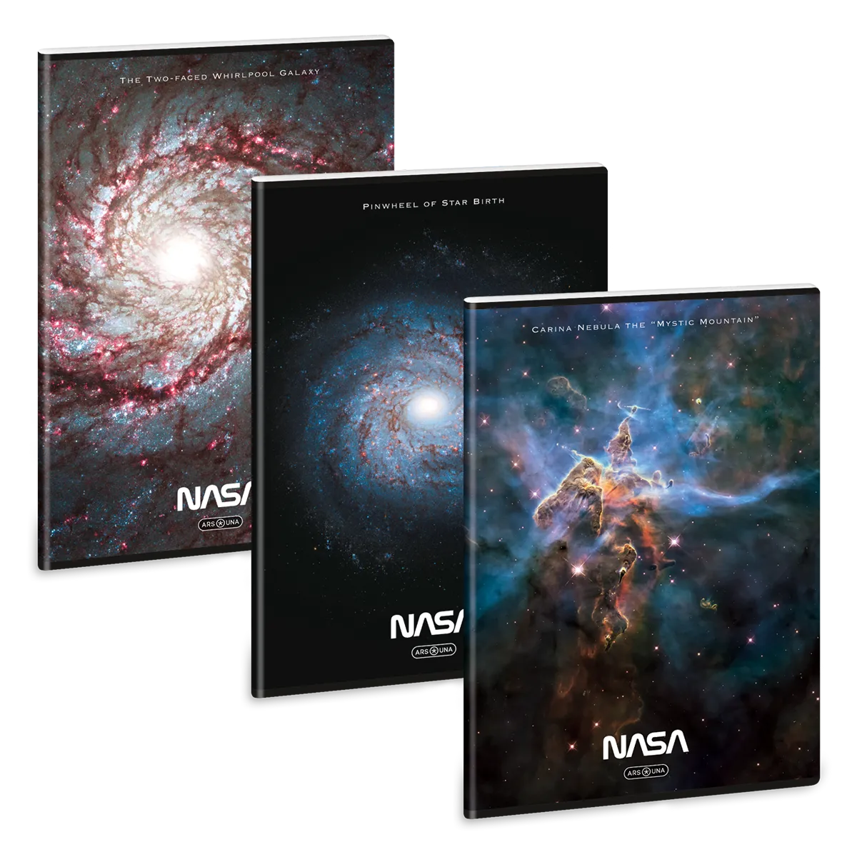 NASA A/4 extra kapcsos füzet-vonalas
