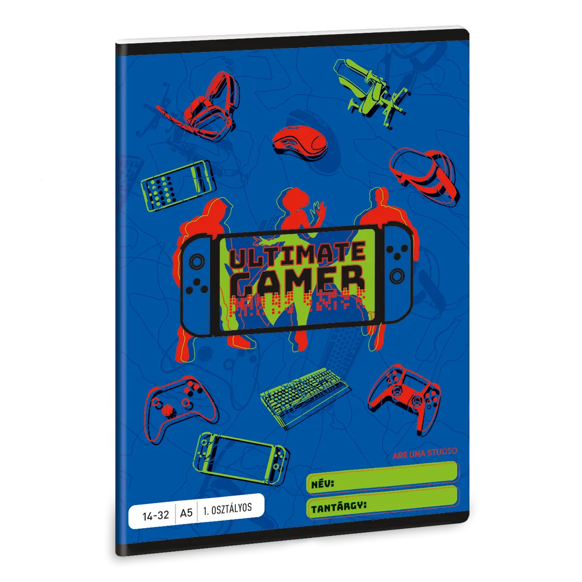 Ars Una Ultimate Gamer A/5 1. sozt. füzet 14-32