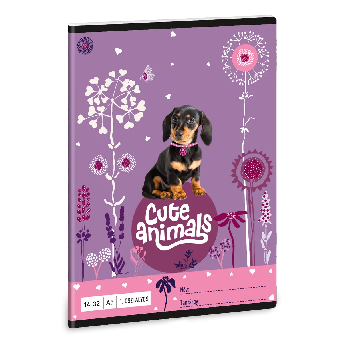 Ars Una Cute Animals-puppy A/5 1. oszt. füzet 14-32