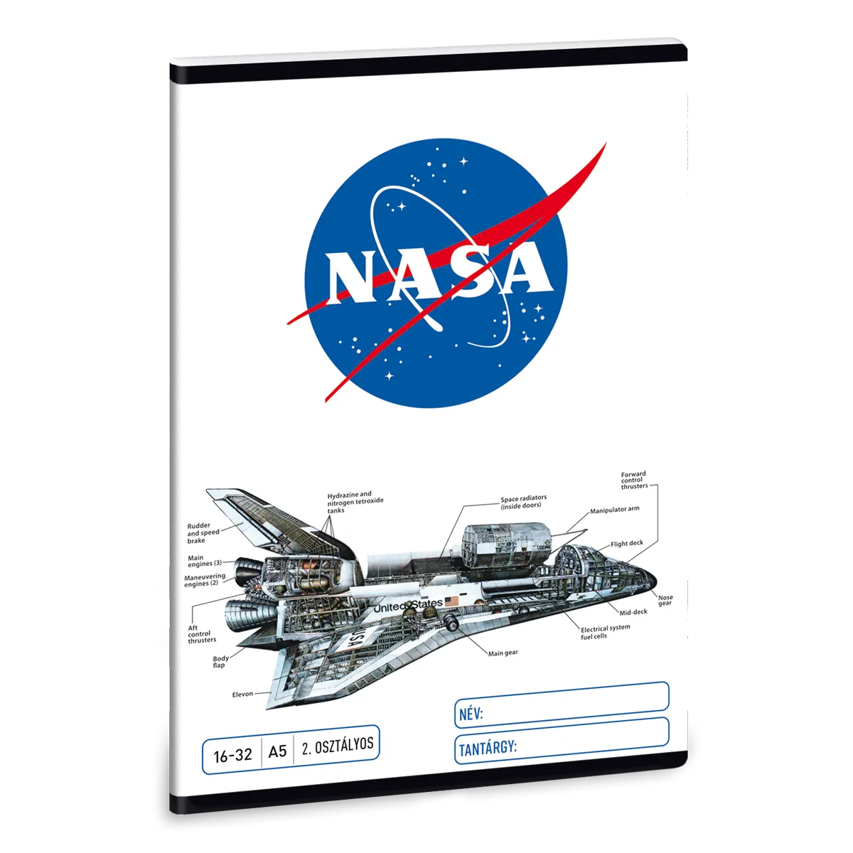 NASA A/5 2. oszt. füzet 16-32