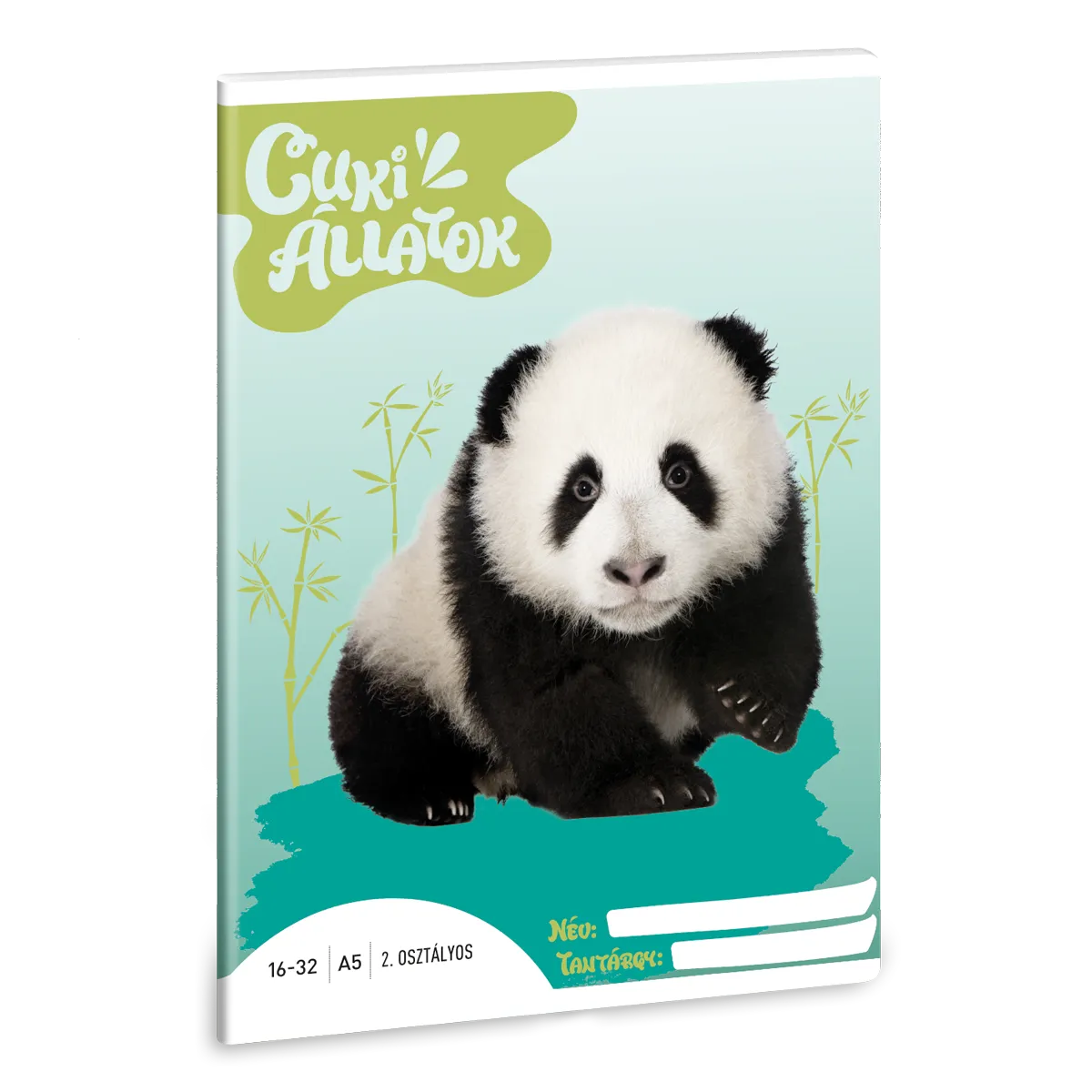 Ars Una Cuki Állatok - Panda A/5 2. osz. füzet 16-32
