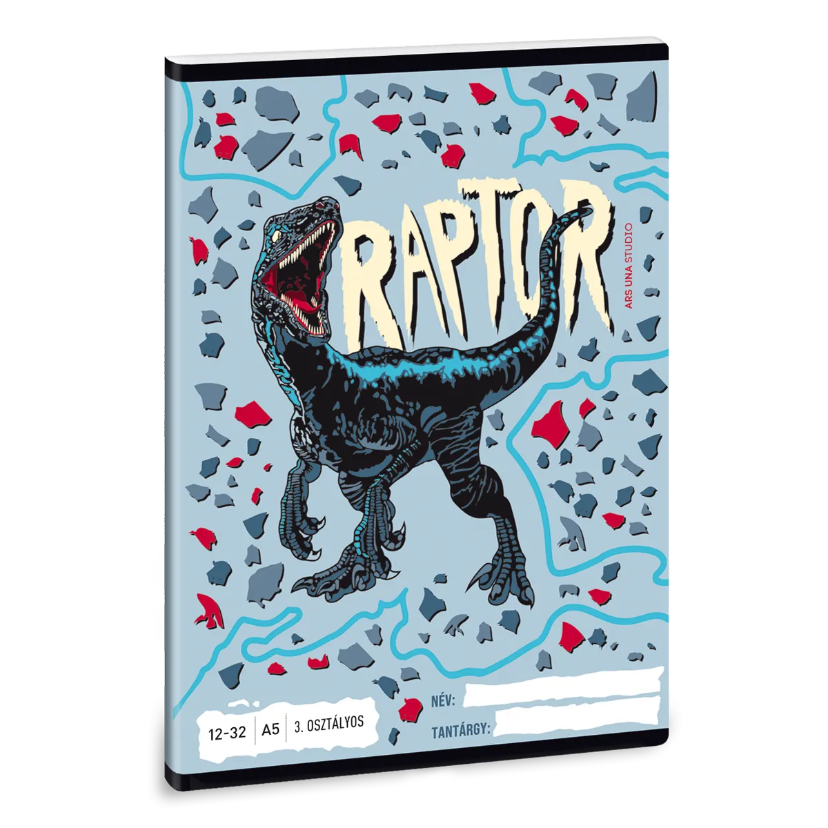 Ars Una Raptor A/5 3. oszt. füzet 12-32