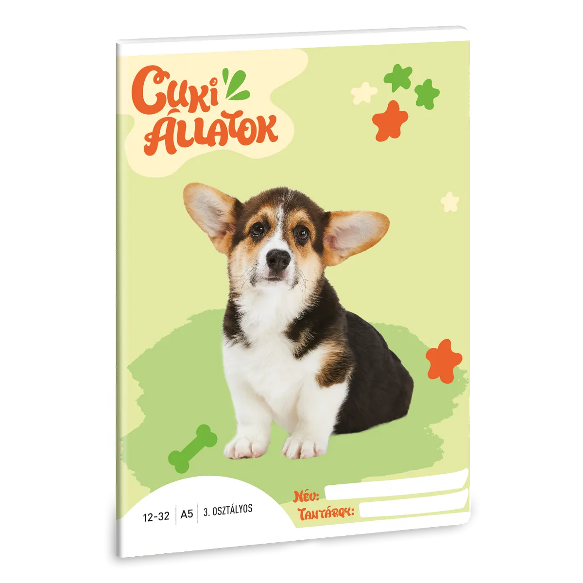 Ars Una Cuki Állatok - Welsh Corgi A/5 3. oszt. füzet 12-32