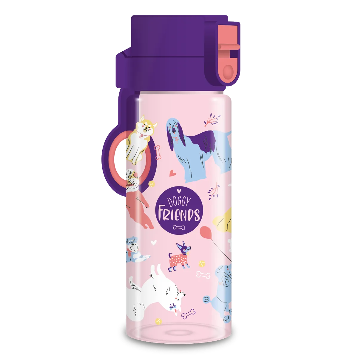 Ars Una Doggy Friends BPA-mentes kulacs-475 ml