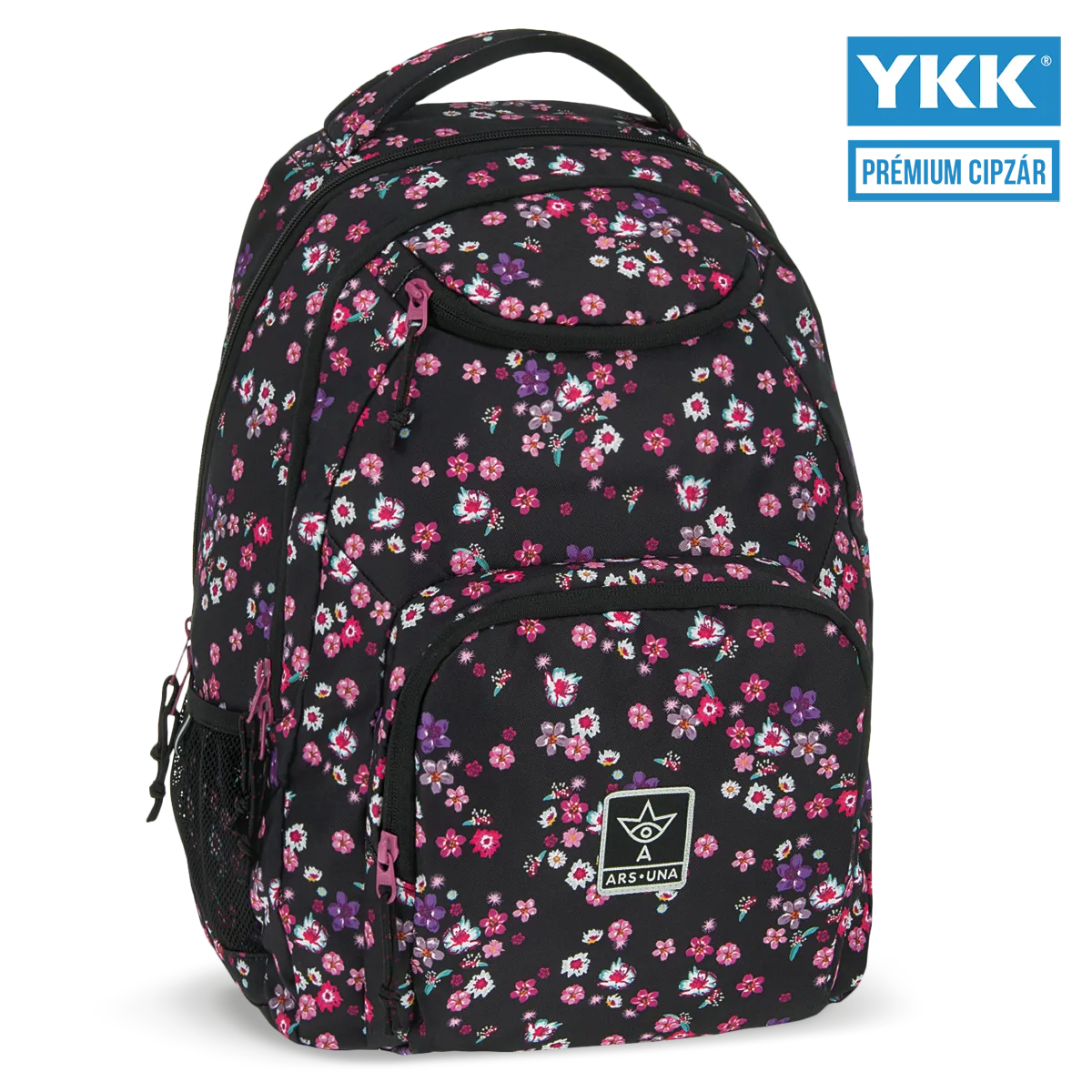 Ars Una Pearl Blossom black hátizsák AU-6