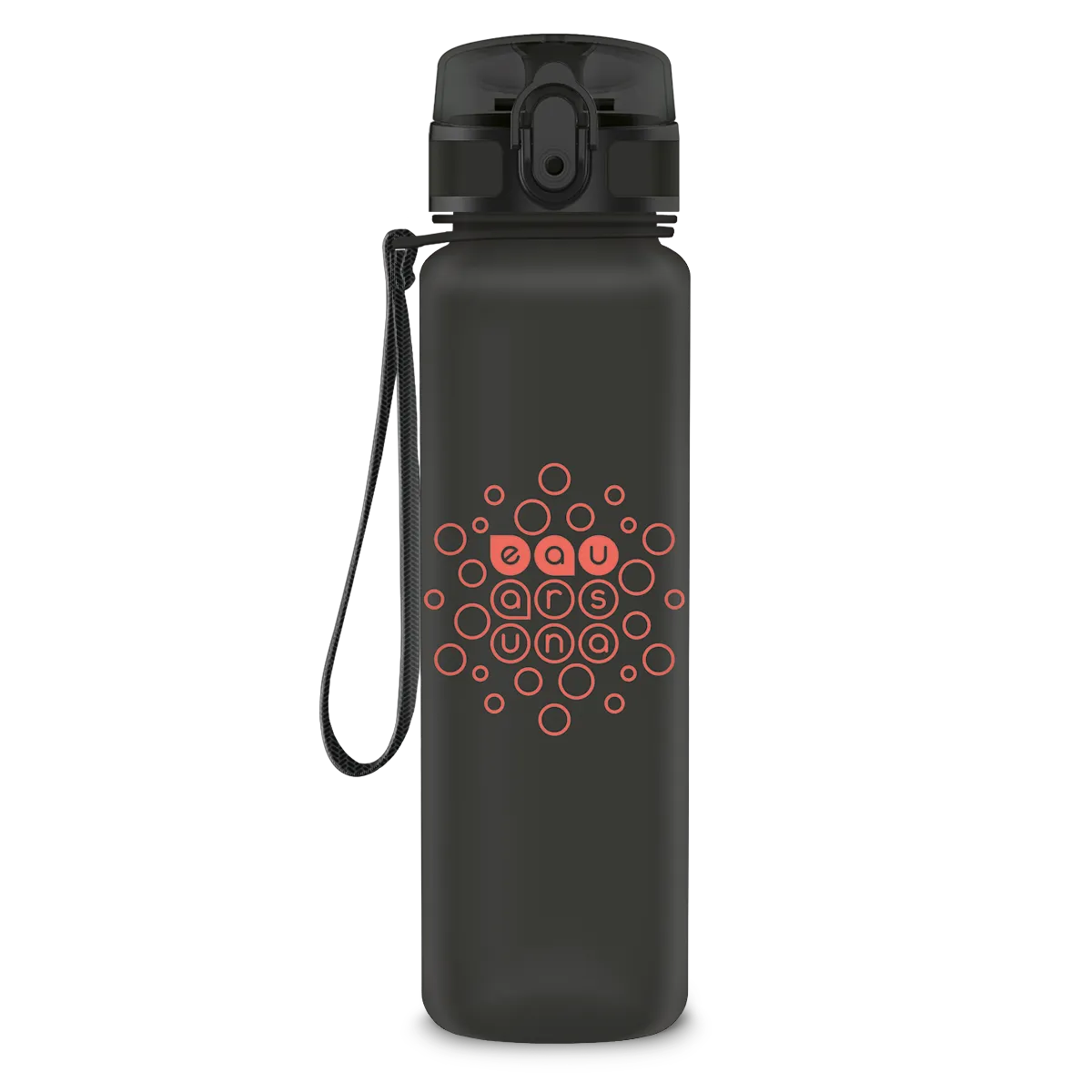 Ars Una BPA-mentes kulacs matt - 600 ml - Dark gray