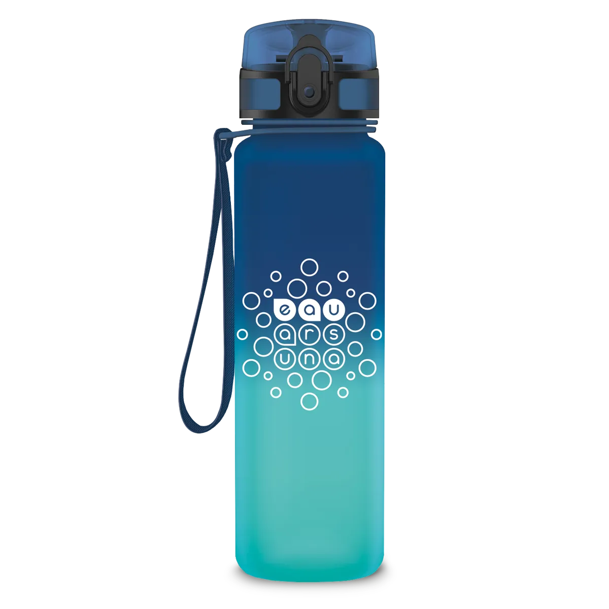 Ars Una BPA-mentes színátmenetes kulacs matt - 600 ml - Dark Sea
