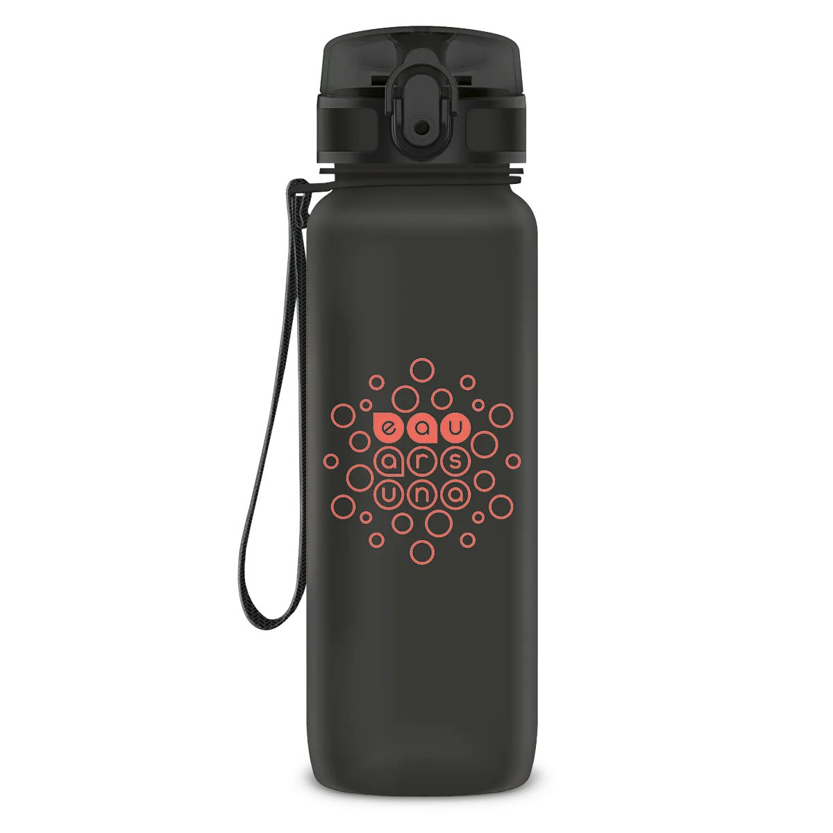 Ars Una BPA-mentes kulacs matt - 800 ml - Dark gray