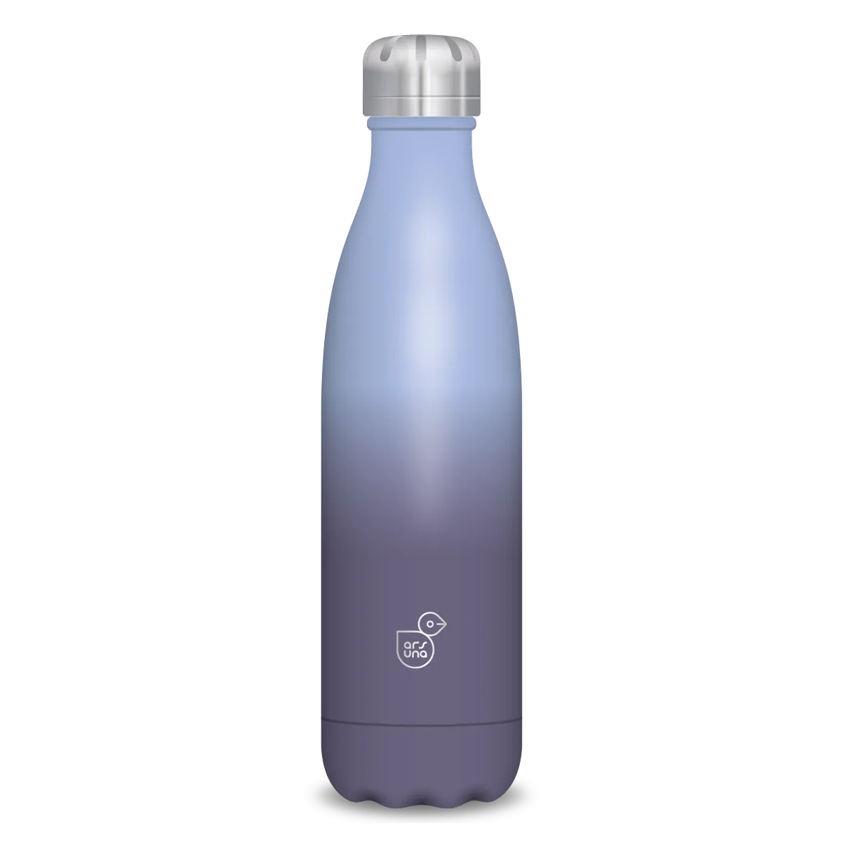 Ars Una duplafalú fémkulacs-500 ml - Purple-blue