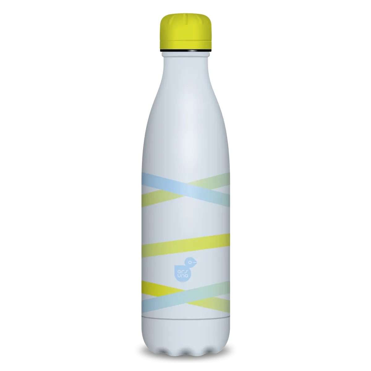 Ars Una duplafalú fémkulacs-500 ml - Ribbon-yellow