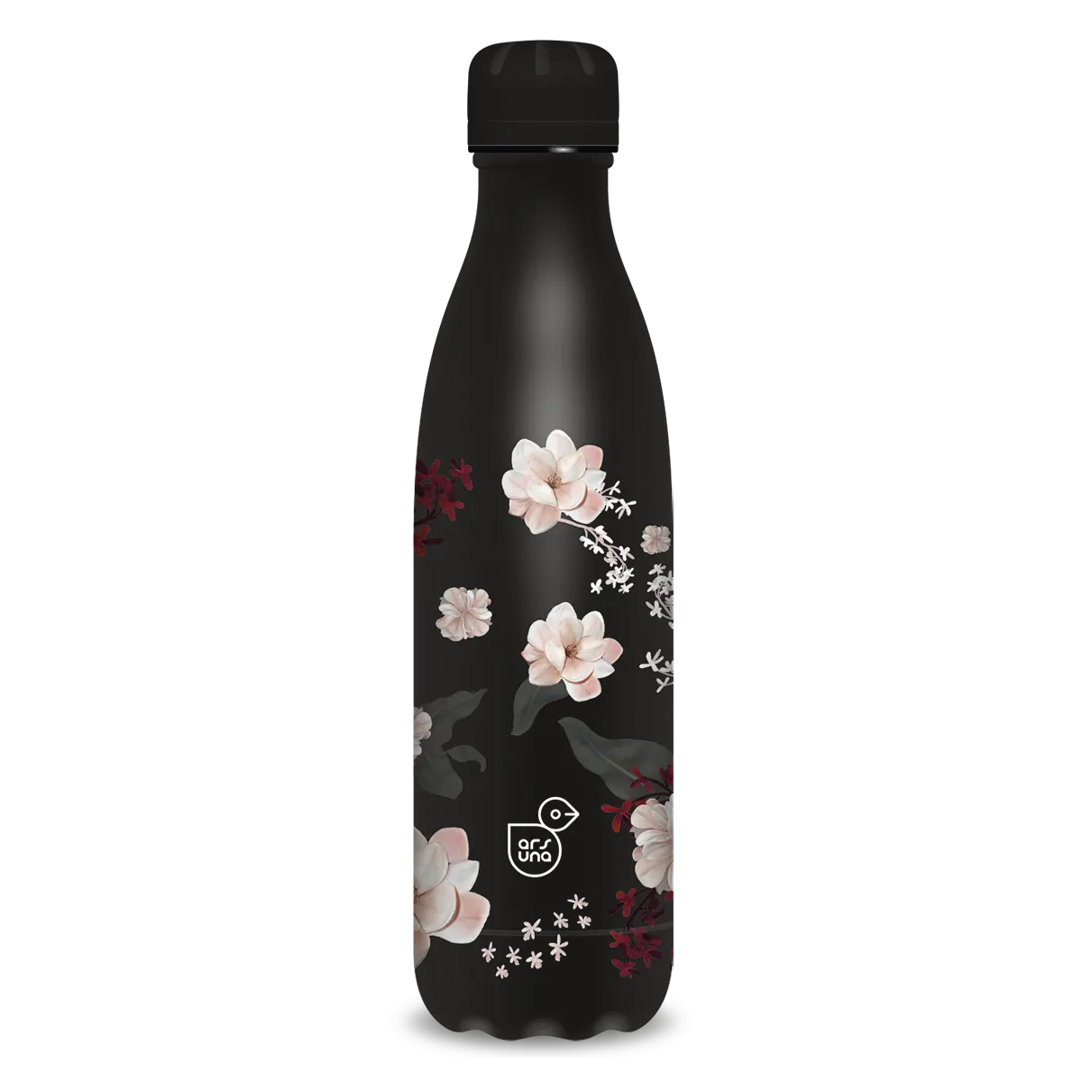 Ars Una duplafalú fémkulacs-500 ml - Flowery black