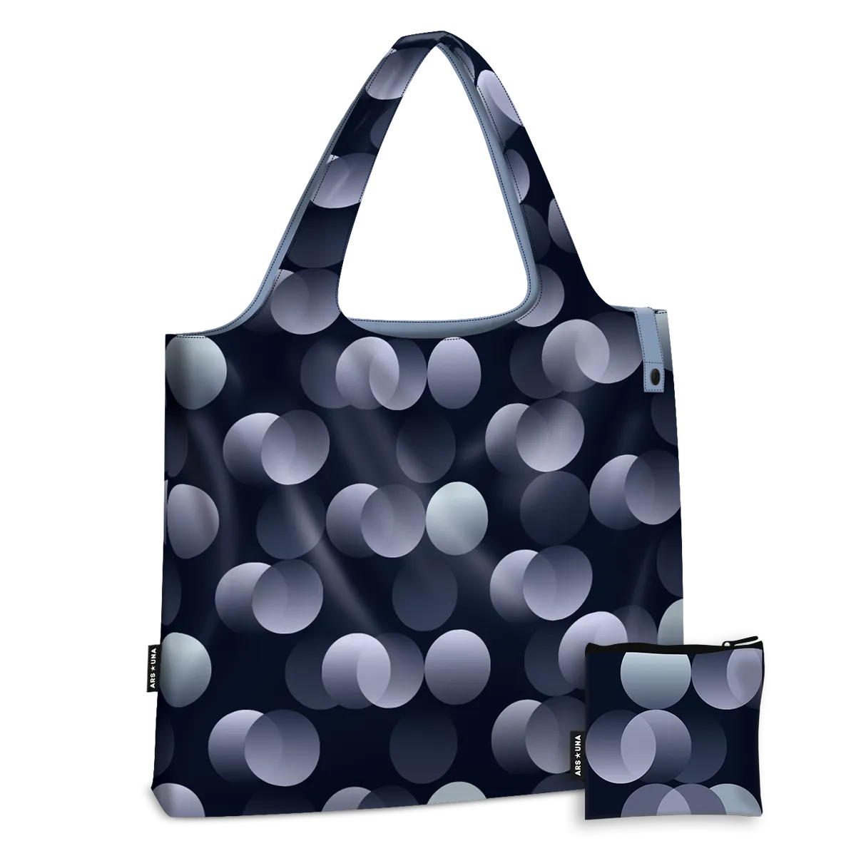 Ars Una bevásárlótáska 22 L - Bubbles Dark