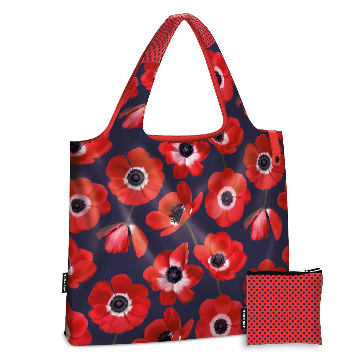 Ars Una bevásárlótáska 22 L - Anemones Dark