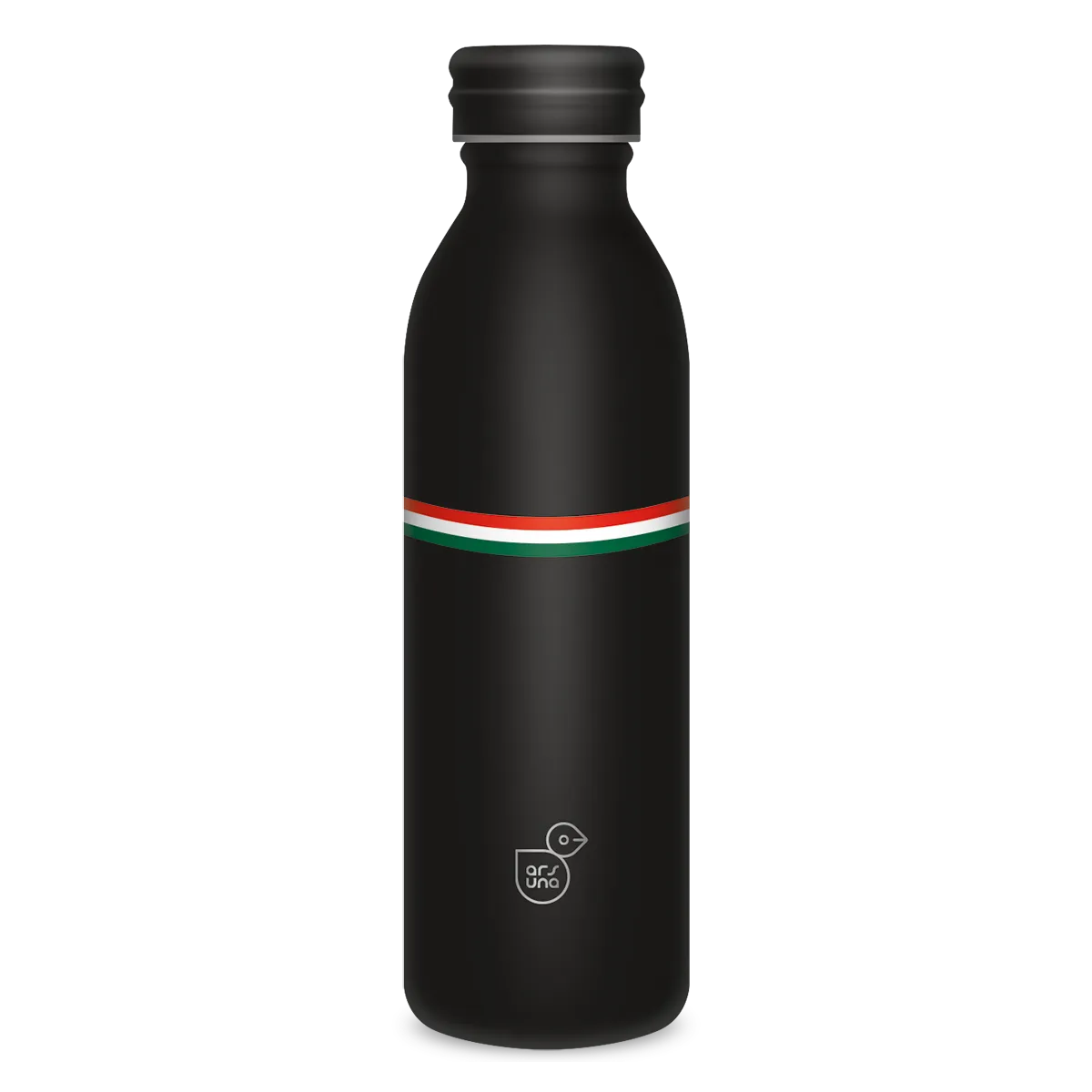 Ars Una duplafalú fémkulacs-600 ml - Flag-black