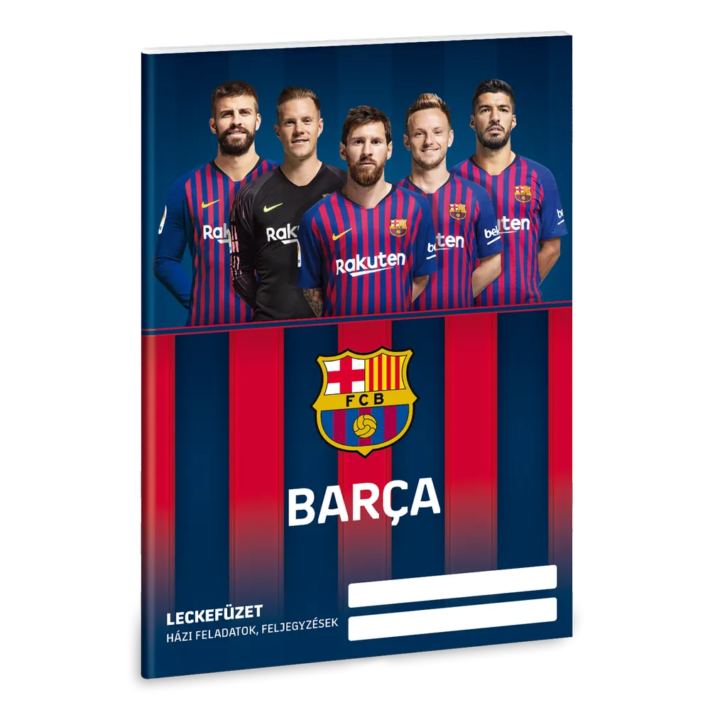 FC Barcelona A/5 leckefüzet