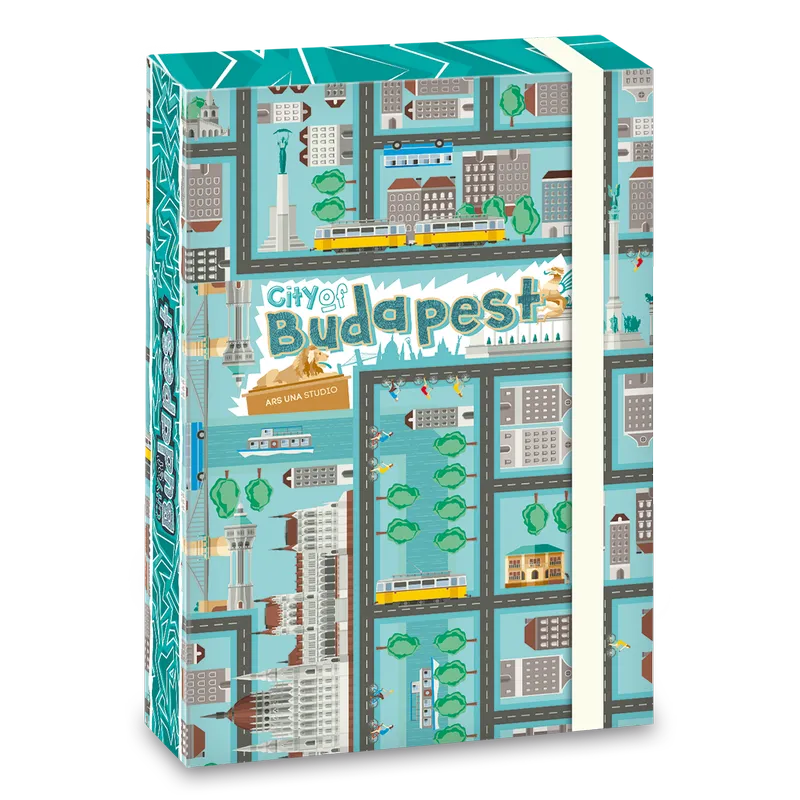 Ars Una City of Budapest A/5 füzetbox