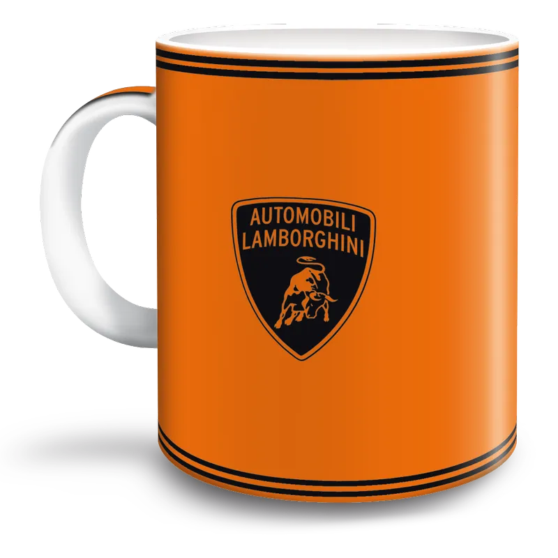 Lamborghini porcelán bögre