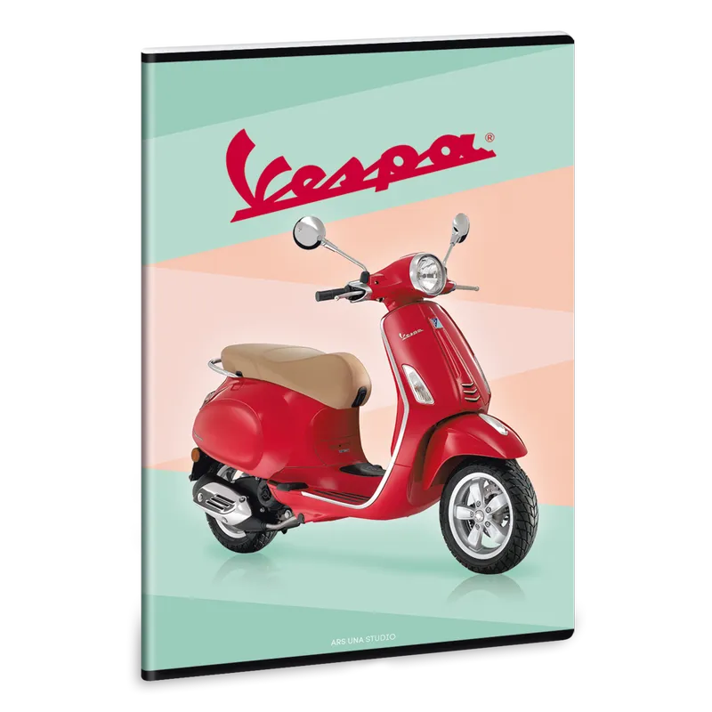 Vespa Standard A/4 extra kapcsos füzet-négyzethálós