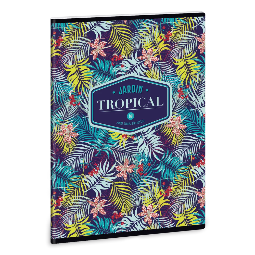 Ars Una Tropical Lily Flower A/5 extra kapcsos füzet-vonalas
