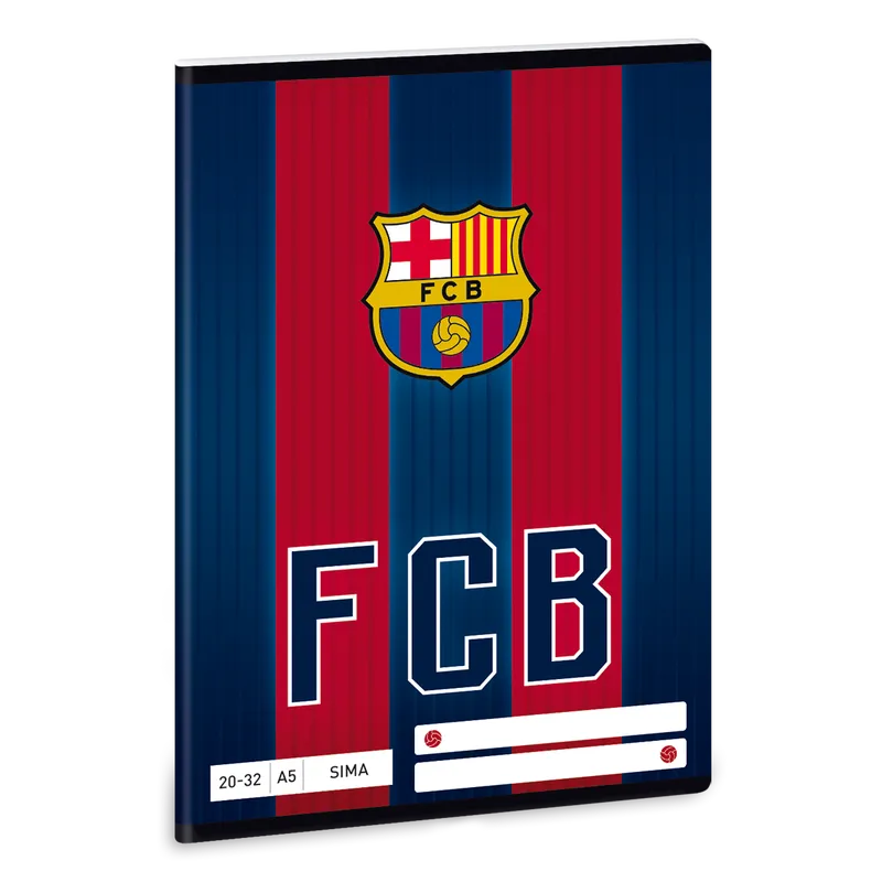 FC Barcelona A/5 sima füzet 20-32