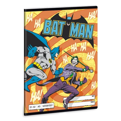 Batman A/5 szótárfüzet 3132