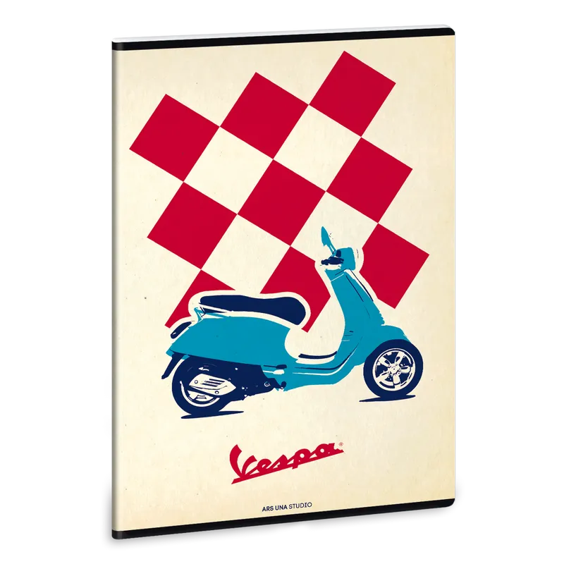 Vespa Pepita A/4 extra kapcsos füzet-sima