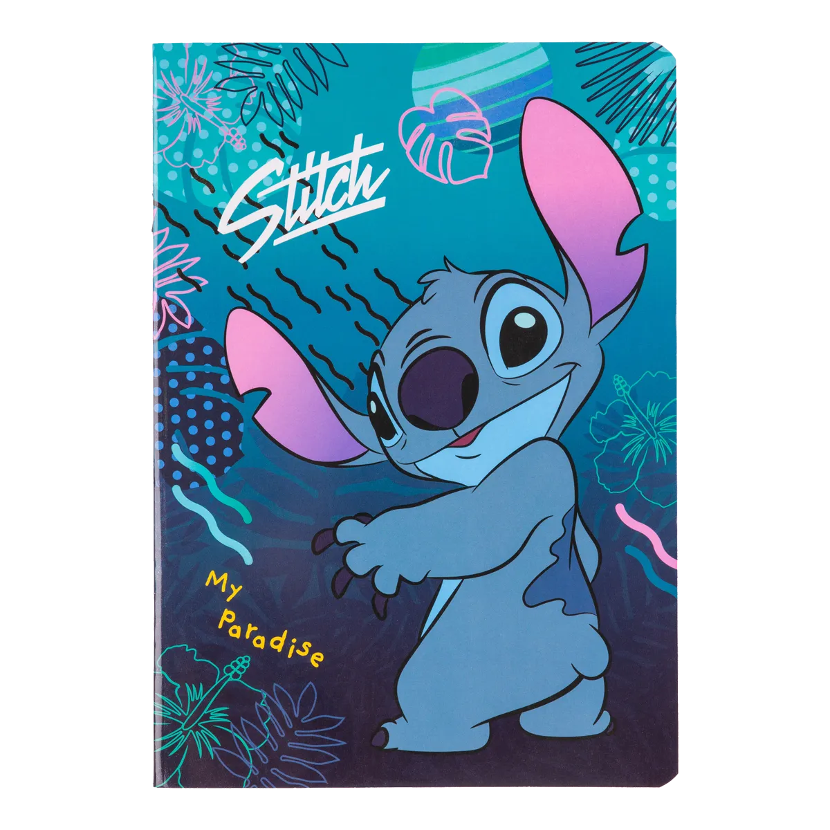 Füzet - Stitch 4, A5, PP, 32 lapos, vonalas, 1 minta